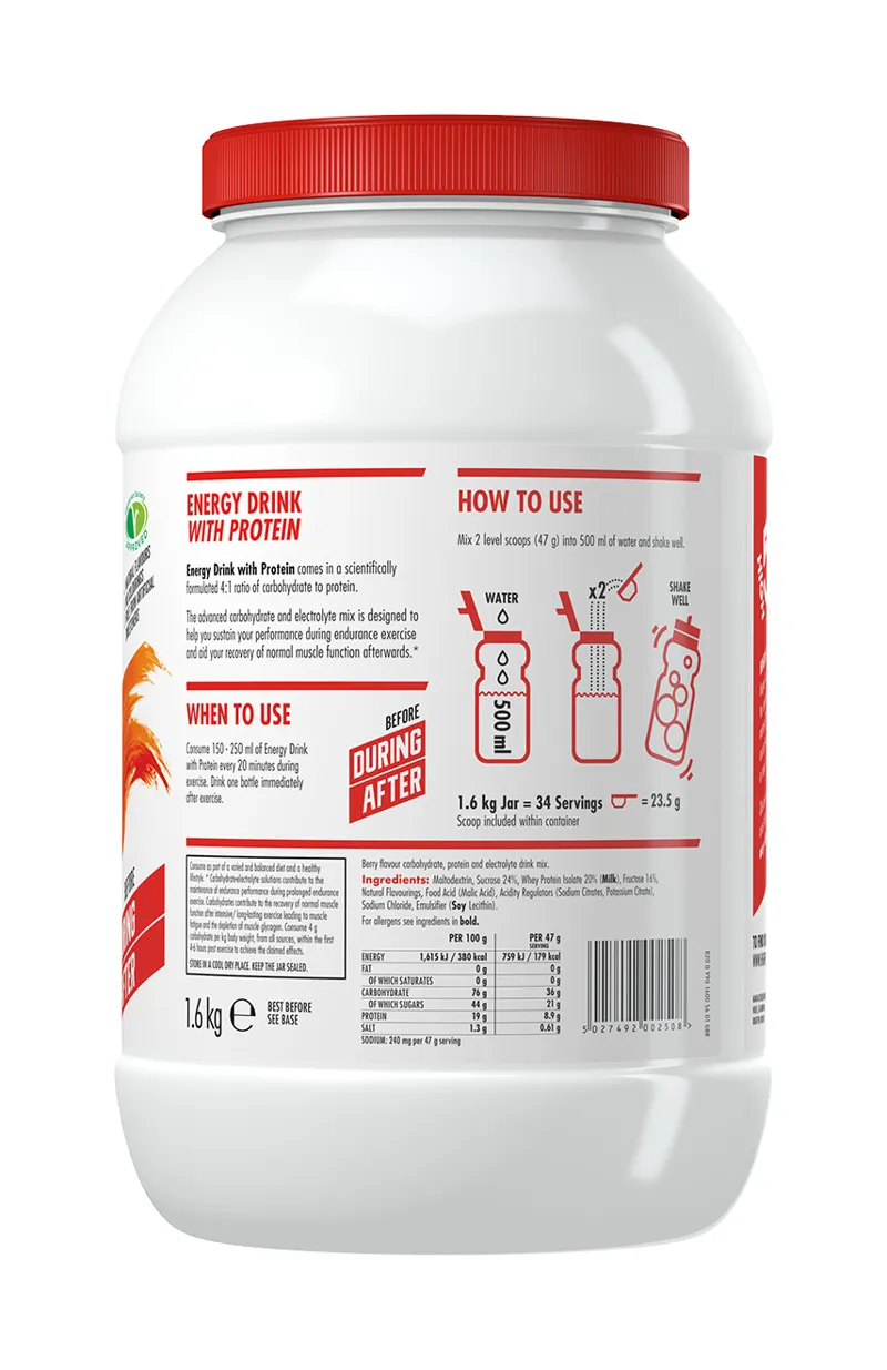 High5 Energy Drink With Protein 1.6kg Tub-1