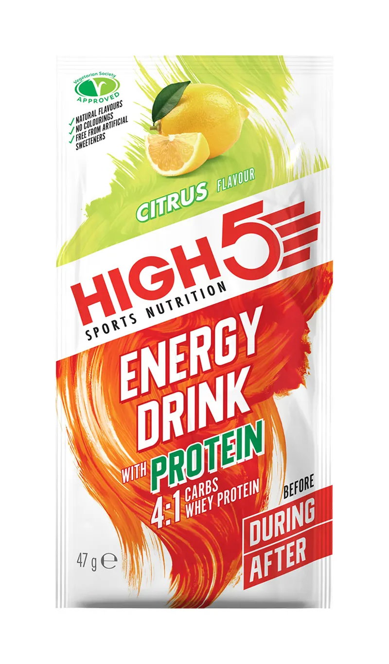 High5 Energy Drink With Protein 12x47g Sachet-5
