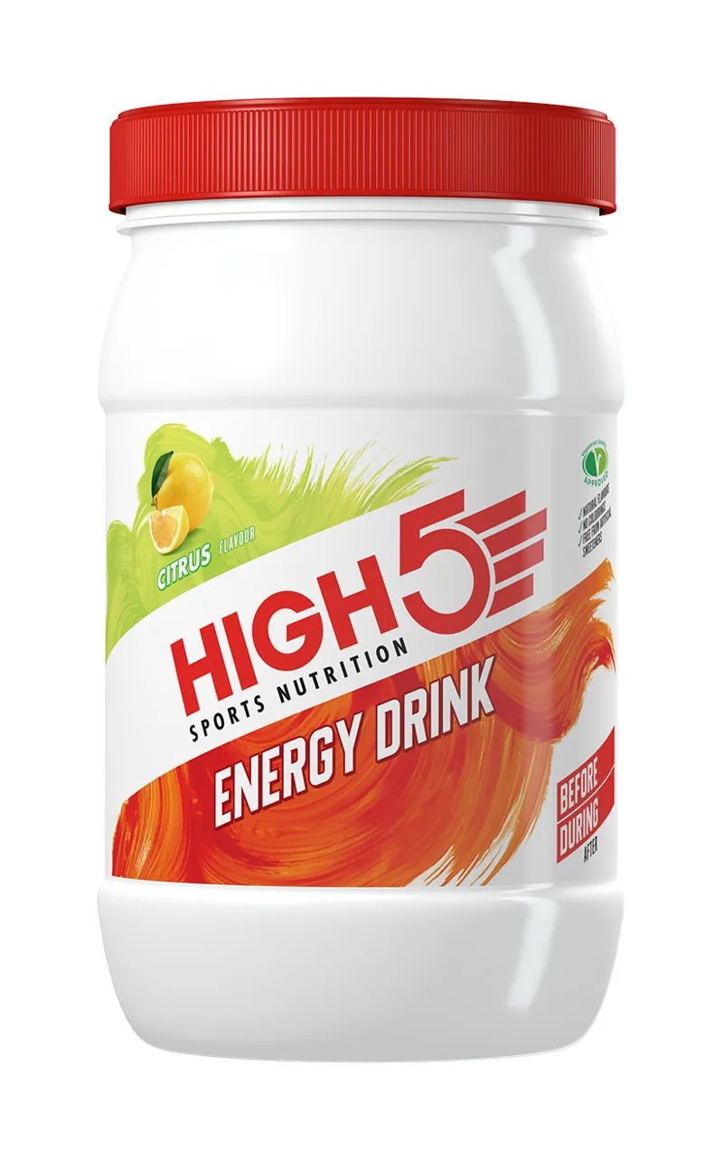 High5 Energy Drink Plain Tub 1Kg Various Flavours Vegan Friendly-2