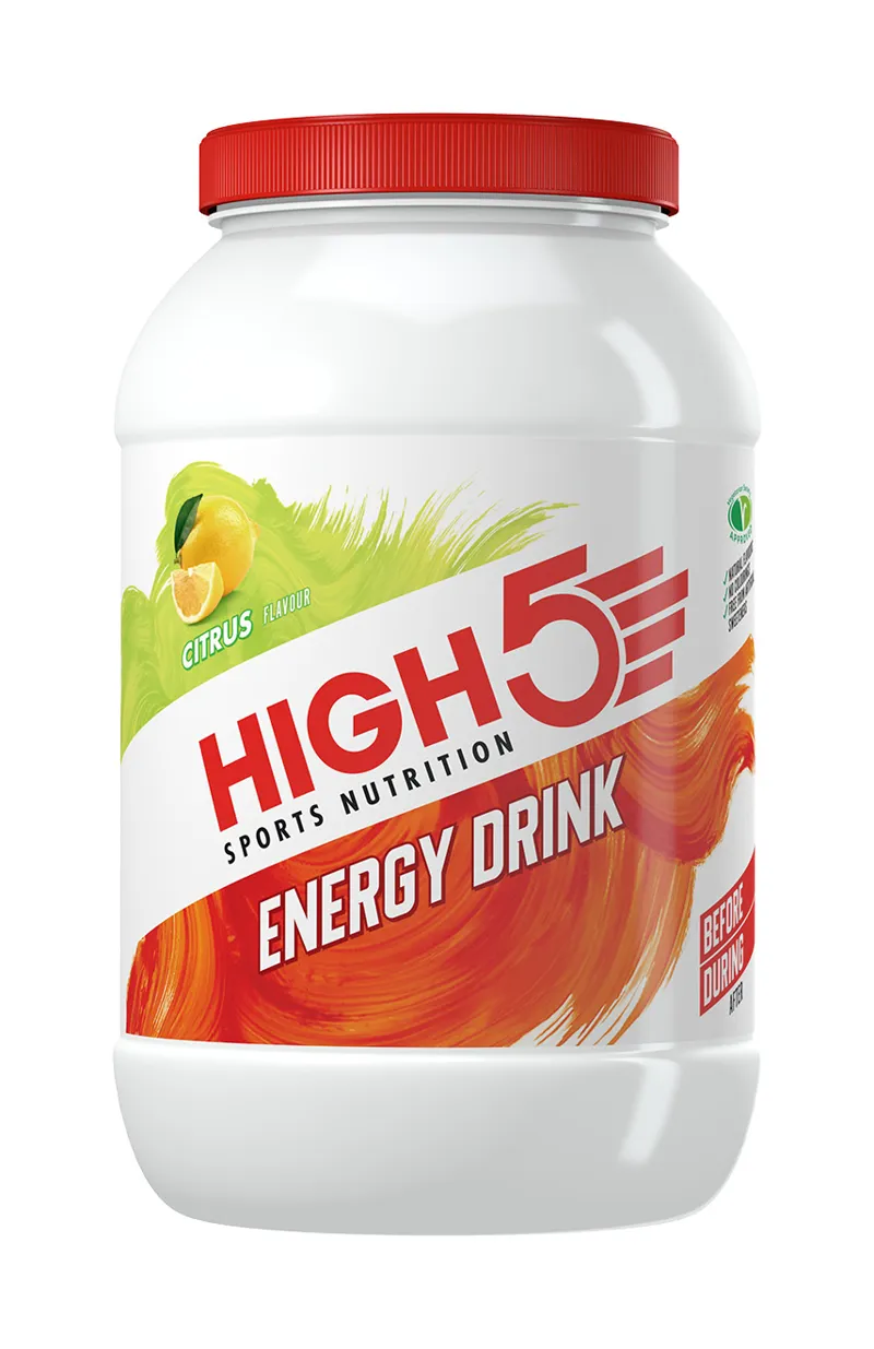 High5 Energy Drink Plain Tub 2.2kg Various Flavours Vegan Friendly-2