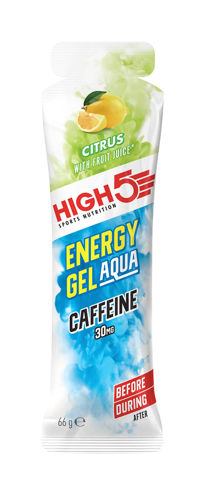 High5 Energy Gel Aqua Caffeine x20 66g Various Flavours Vegan Friendly-4