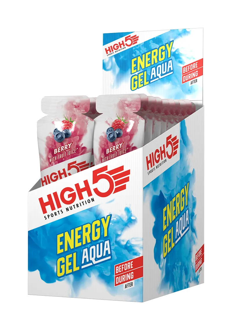 High5 Energy Gel Aqua x20 66g Various Flavours Vegan Friendly-3