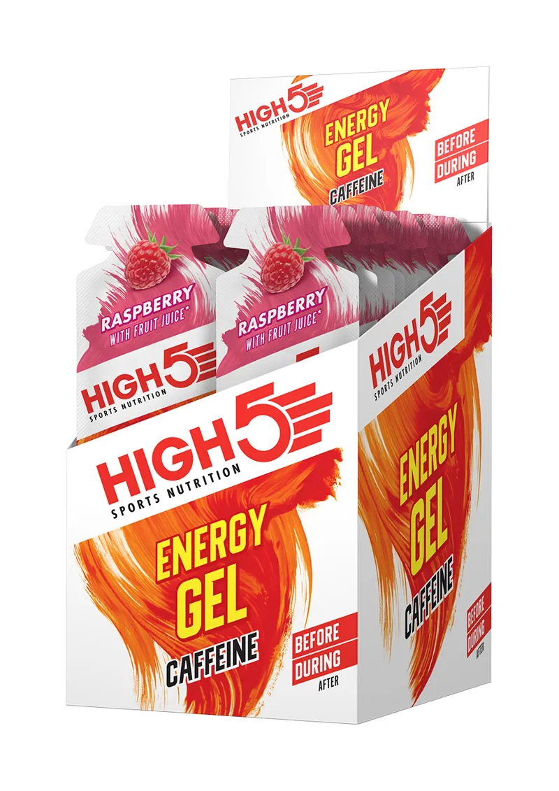 High5 Energy Gel Caffeine x20 40g Various Flavours Vegan Friendly-3