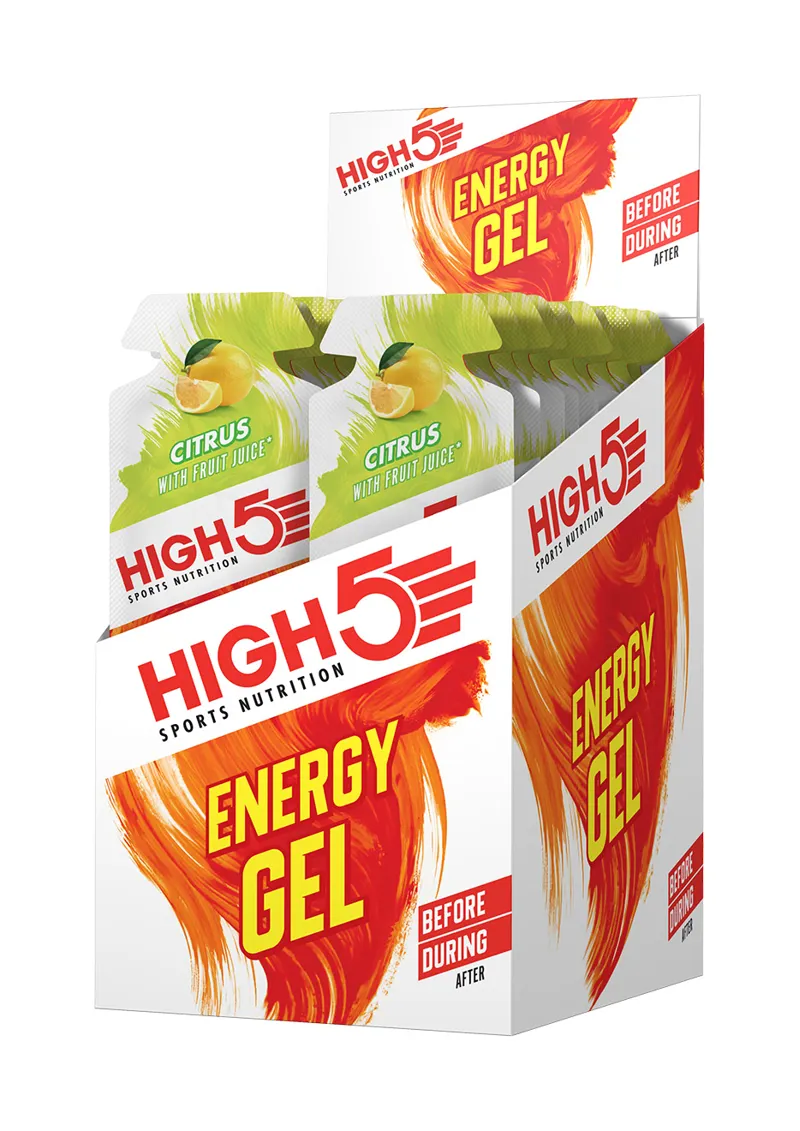 High5 Energy Gel x20 40g Various Flavours Vegan Friendly-8