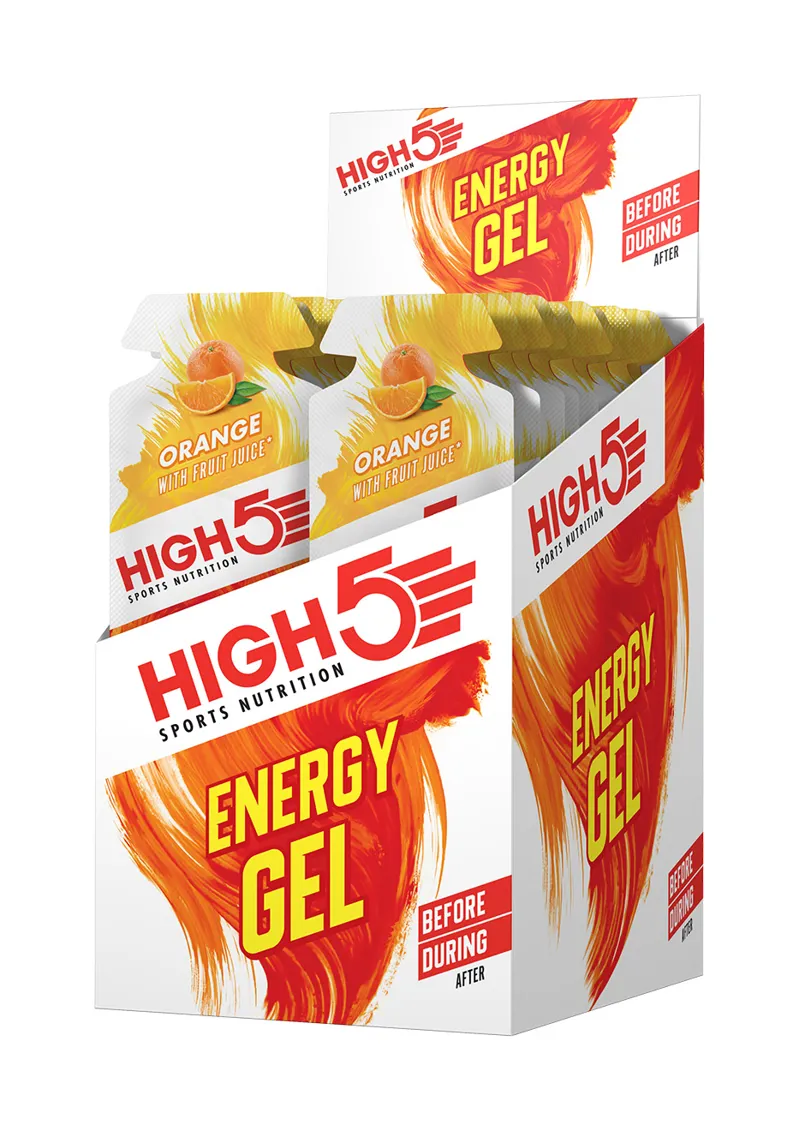 High5 Energy Gel x20 40g Various Flavours Vegan Friendly-2