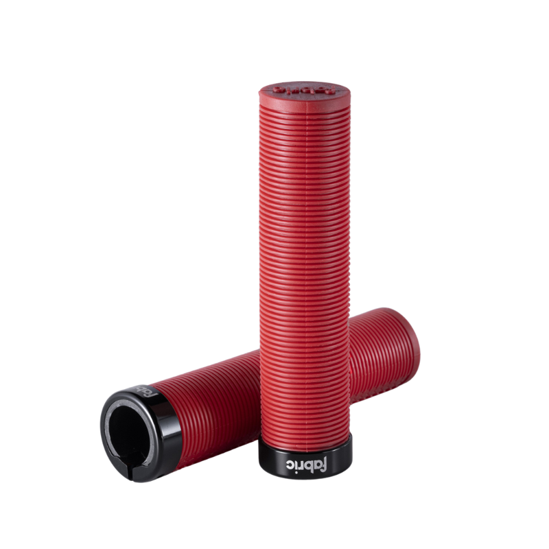 Fabric FunGuy Lock On MTB Handlebar Grips Red