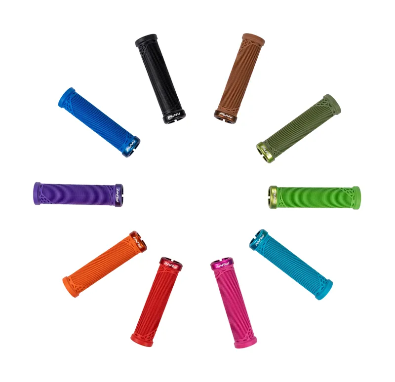 Funn Hilt Junior Lock On MTB Handlebar Grip Purple-1