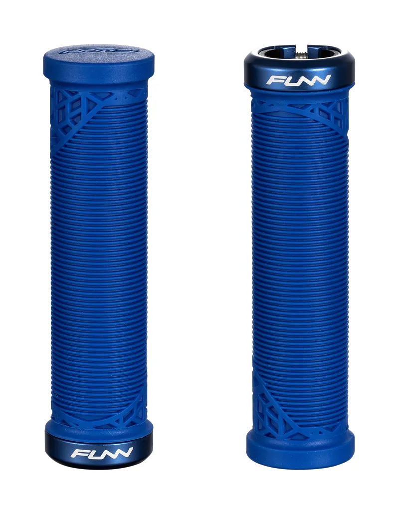 Funn Hilt Junior Lock On MTB Handlebar Grip Blue