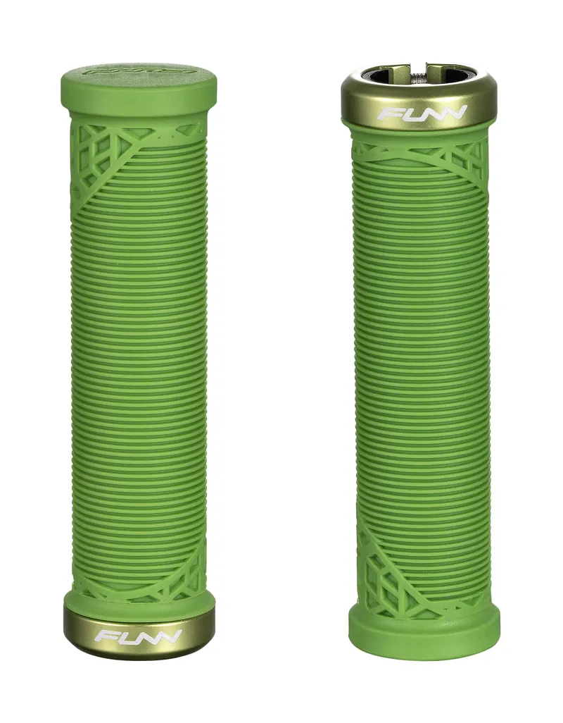 Funn Hilt Junior Lock On MTB Handlebar Grip Green