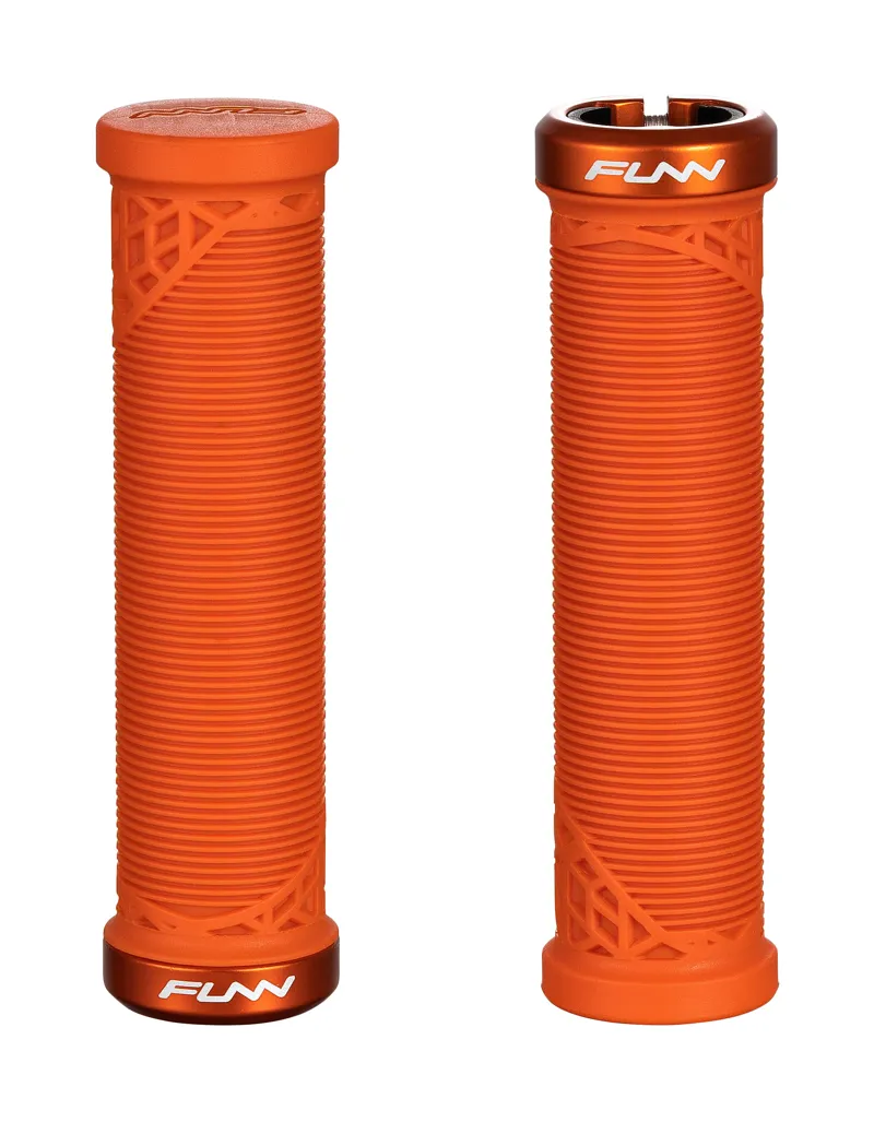 Funn Hilt Junior Lock On MTB Handlebar Grip Orange
