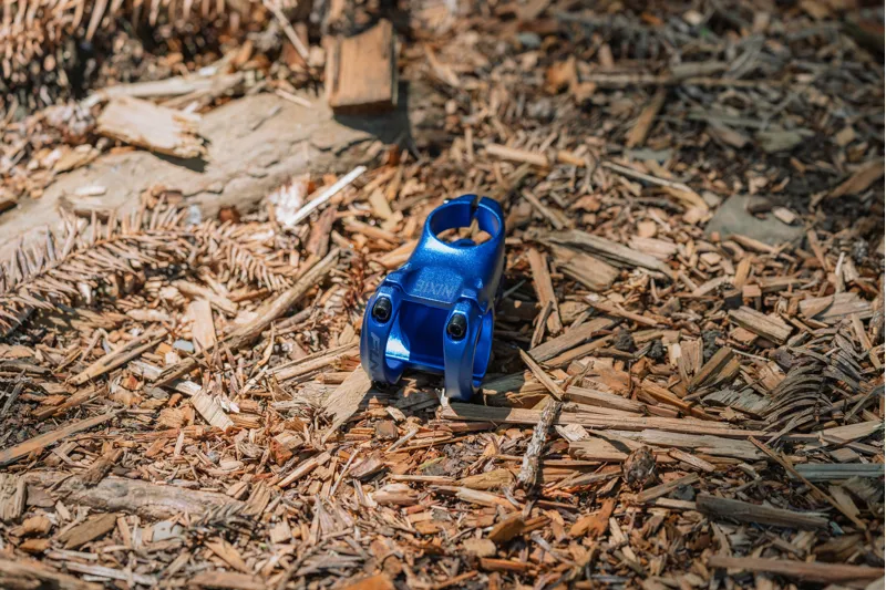 Funn Nixie Alloy MTB Stem 31.8mm 40/50mm 0 deg 1.1/8 Blue-5