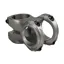 Funn Nixie Alloy MTB Stem 31.8mm 40/50mm 0 deg 1.1/8 Grey