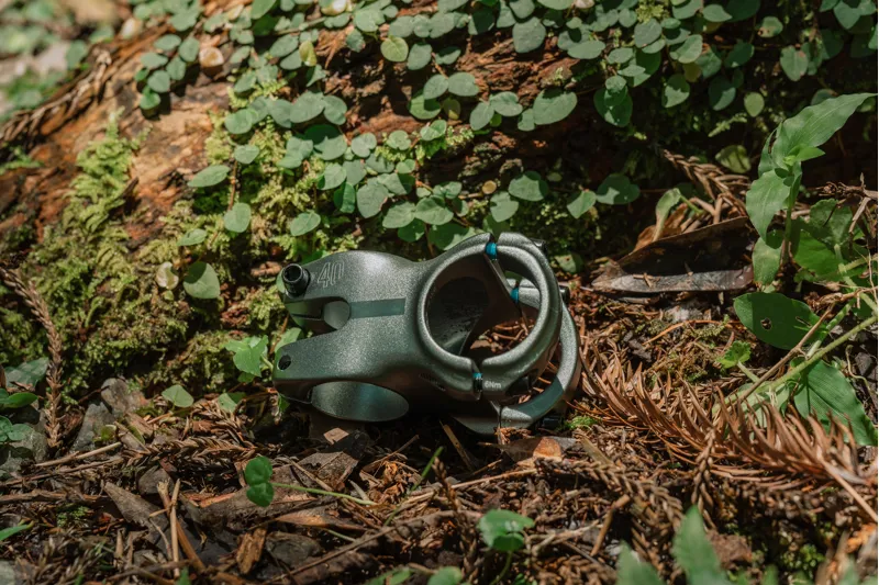 Funn Nixie Alloy MTB Stem 31.8mm 40/50mm 0 deg 1.1/8 Grey-1