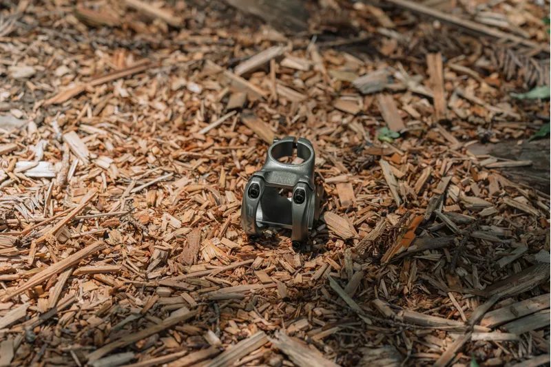 Funn Nixie Alloy MTB Stem 31.8mm 40/50mm 0 deg 1.1/8 Grey-2