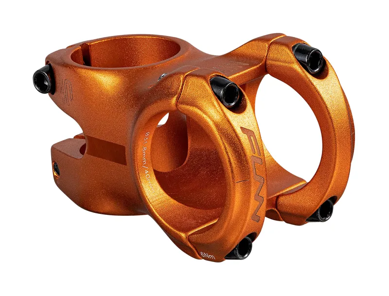 Orange mountain bike stem shop