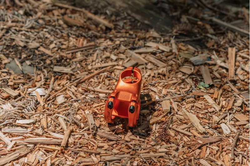 Funn Nixie Alloy MTB Stem 31.8mm 40/50mm 0 deg 1.1/8 Orange-5