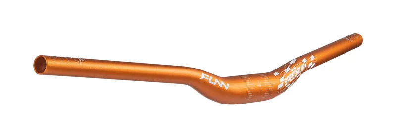 Funn Speedrun Youth MTB Riser Handlebar 680 x 31.8 x 20 mm Rise Blast Orange-1