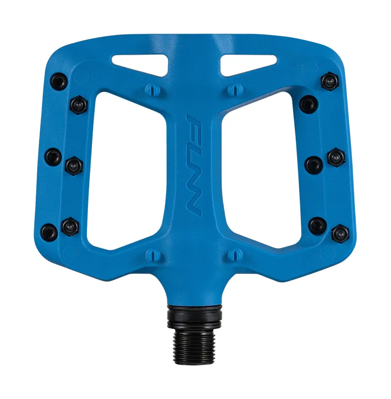 Funn Taipan S MTB Flat Platform Pedals for Smaller Feet Blue-1