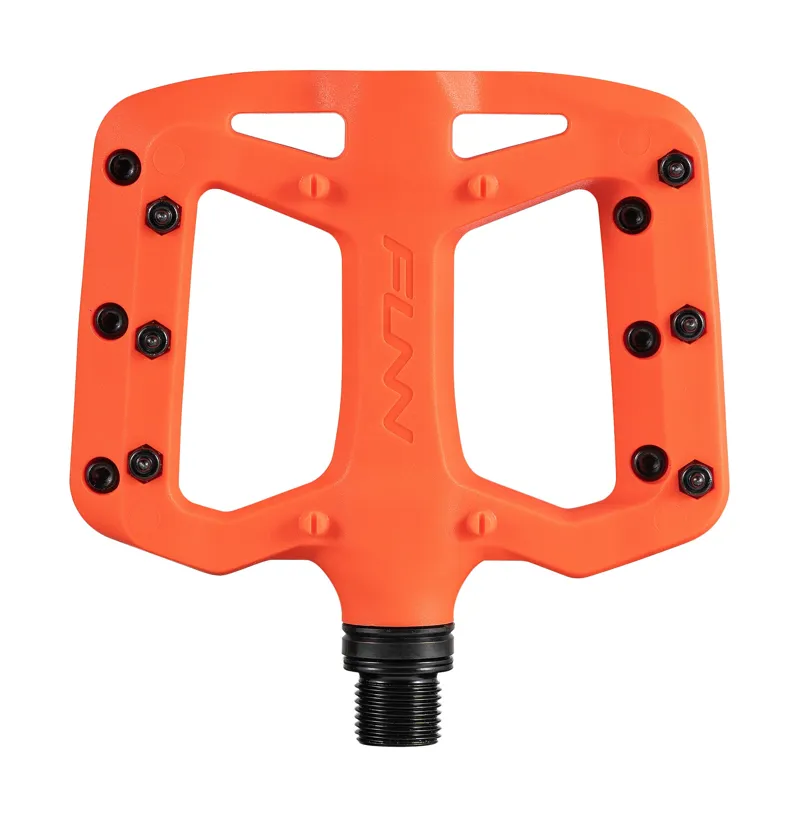 Funn Taipan S MTB Flat Platform Pedals for Smaller Feet Orange-1