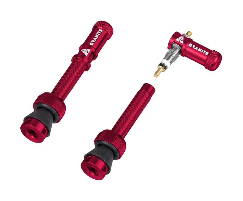 Granite Match Valve and Juicy Nipple Cap Red 44mm
