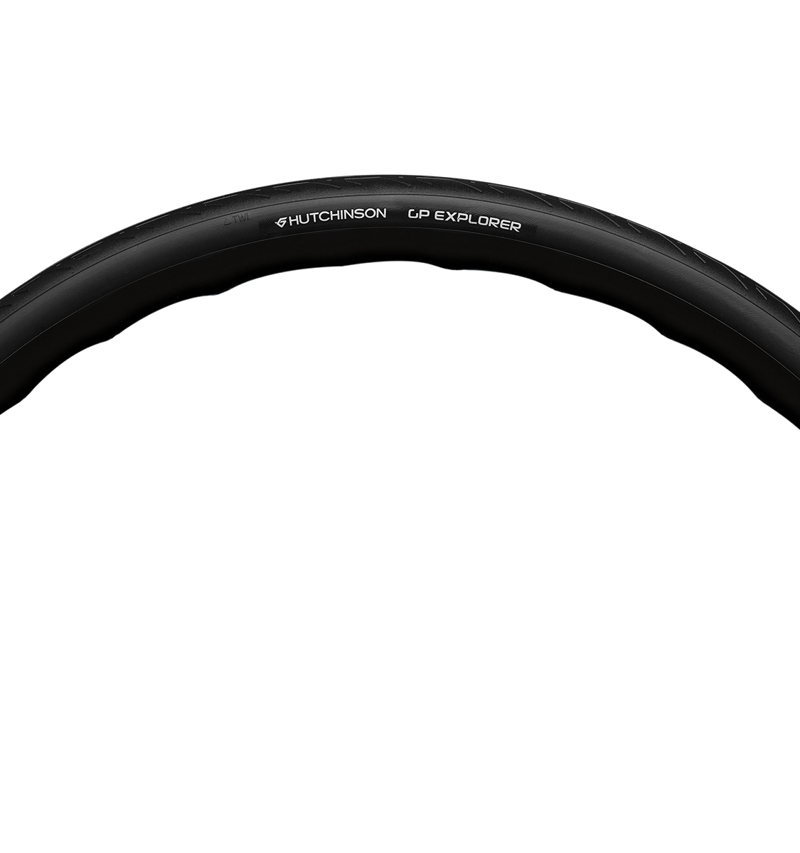 Hutchinson GP Explorer Road Bike Leisure Tyre Folding Bead Black 700 x 26/28/30/32-1