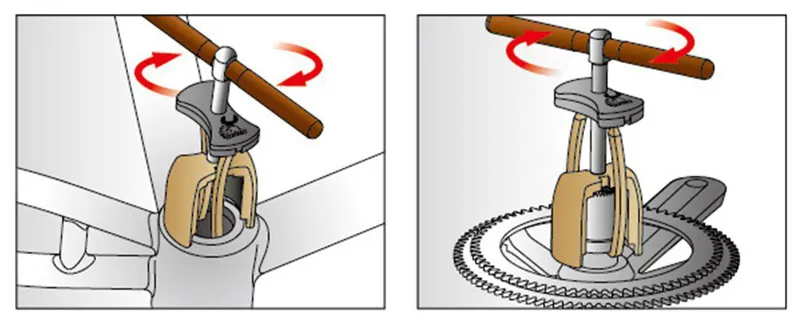 IceToolz E291 Pro Bottom Bracket Bearing Puller Shimano/Campagnolo-1