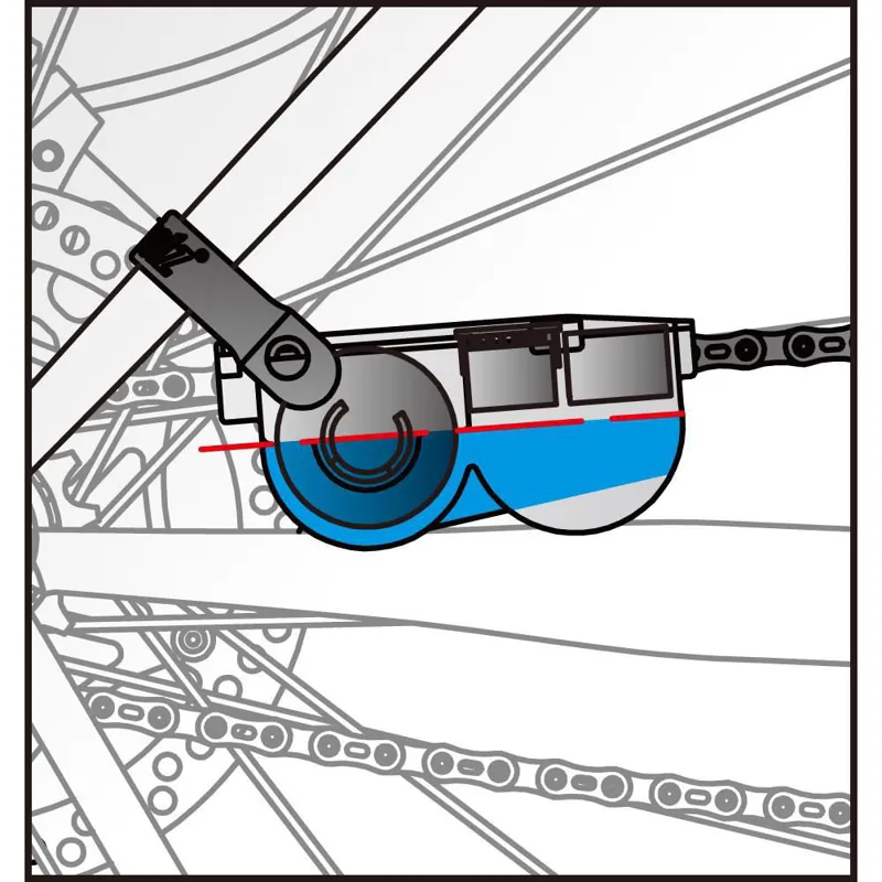 IceToolz C115 Cycle Chain Scrubber/Cleaning Tool-1