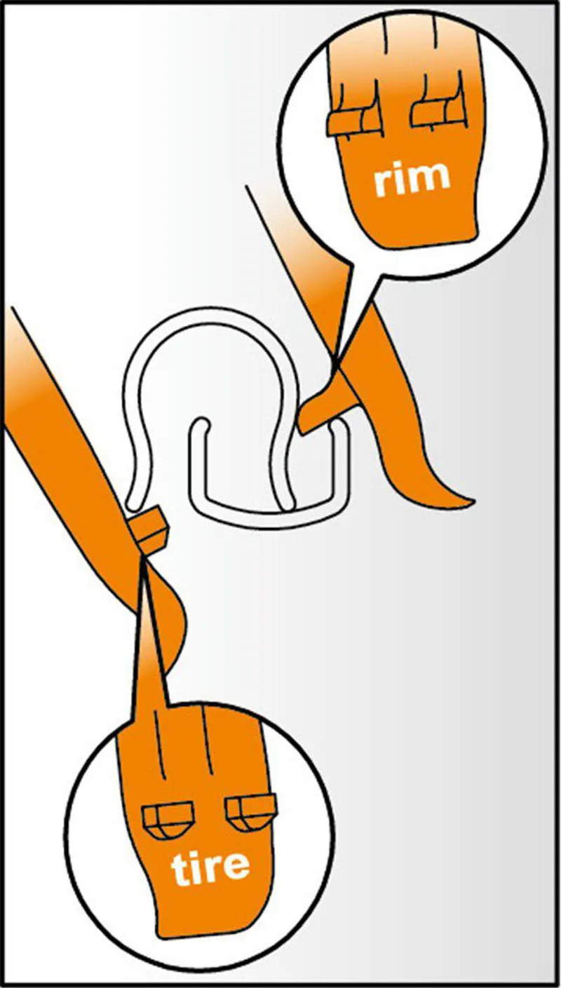 IceToolz 64A2 Dual Function Tyre Lever and Installation Tool-1