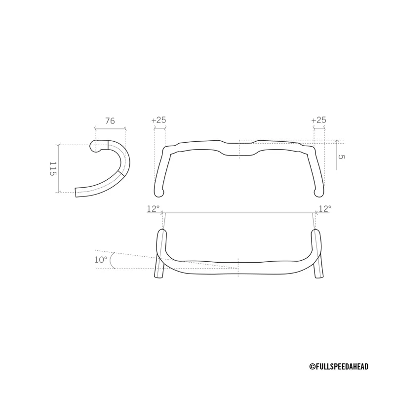 Fsa k best sale wing carbon handlebars