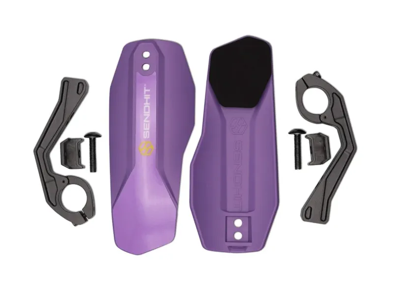 Sendhit Nock MTB Enduro/Downhill Hand Guards V2 Pair Purple/Black-4