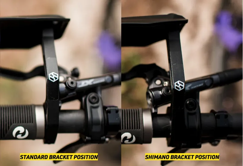 Sendhit Nock MTB Enduro/Downhill Hand Guards V2 Pair Purple/Black-7