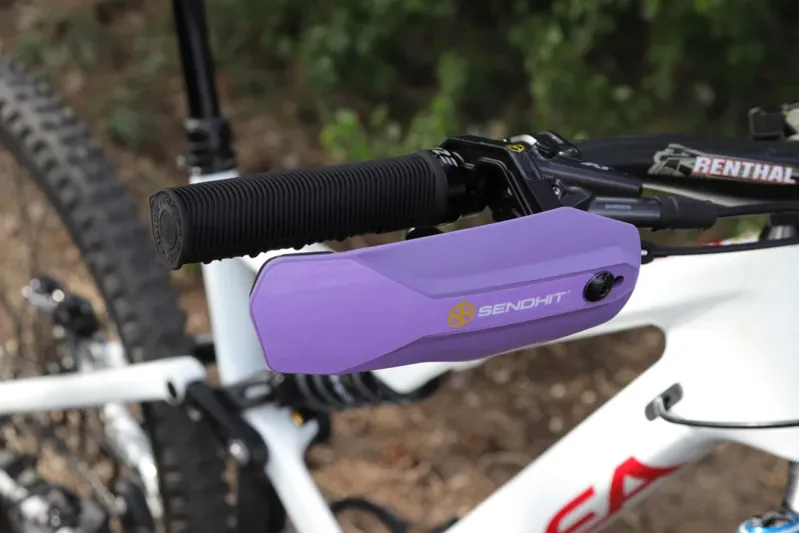 Sendhit Nock MTB Enduro/Downhill Hand Guards V2 Pair Purple/Black-9
