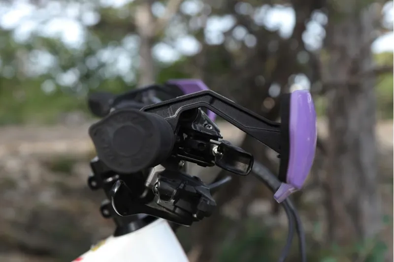 Sendhit Nock MTB Enduro/Downhill Hand Guards V2 Pair Purple/Black-10