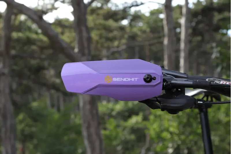 Sendhit Nock MTB Enduro/Downhill Hand Guards V2 Pair Purple/Black-12