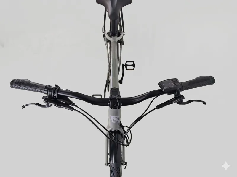Reid Pulse SO 7 Speed 700C Commuter Ebike in Cool Grey-3