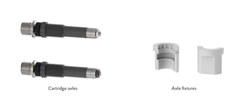 Funn Python 2 Axle Cartridge Rebuild Kit X 2 Pedal Spare Parts-1