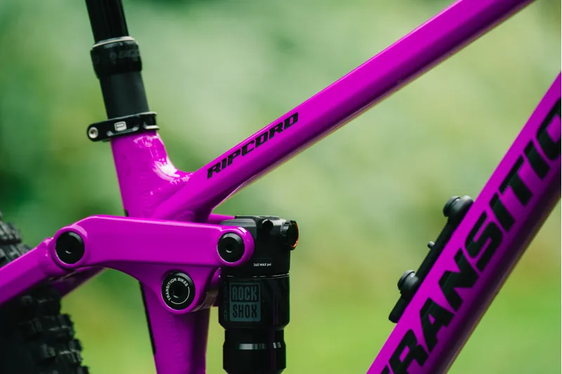 Transition Ripcord Complete Bike 130mm Travel Kids MTB Boysenberry -4