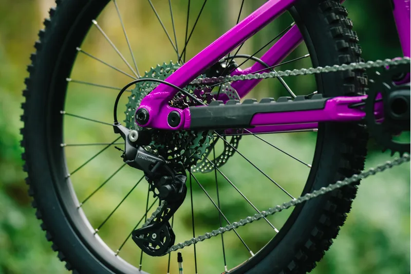 Transition Ripcord Complete Bike 130mm Travel Kids MTB Boysenberry -5