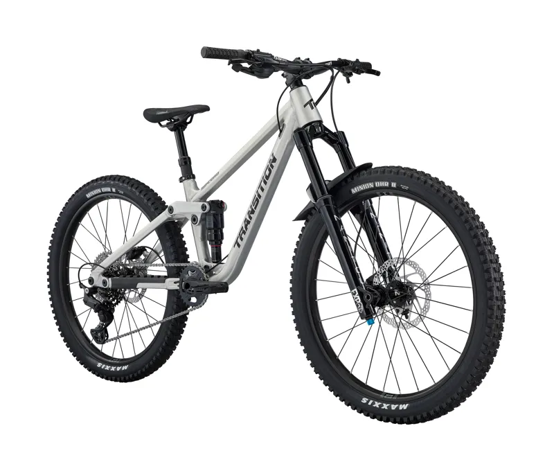 Transition Ripcord Complete Bike 130mm Travel Kids MTB Raw Alloy-1