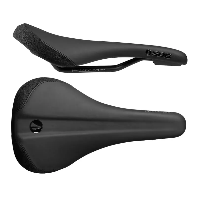 SDG Bel Air 3.0 Traditional steel rail saddle in black-1