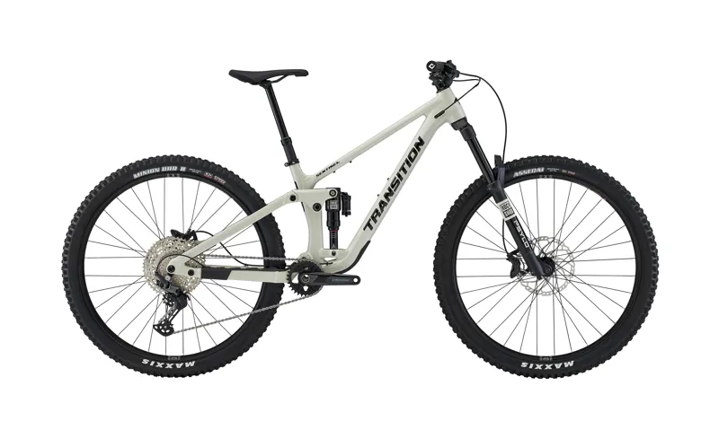 Transition Sentinel V3 Alloy MTB Complete Bike Deore Glacier White