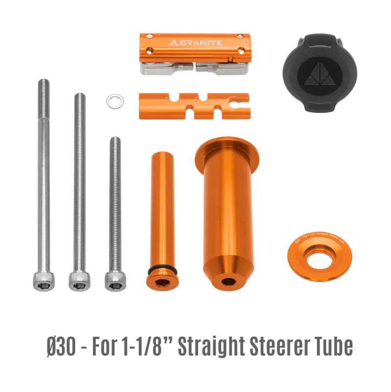 Granite STASH MTB Hidden Steerer Tube Multi-Tool Orange-1