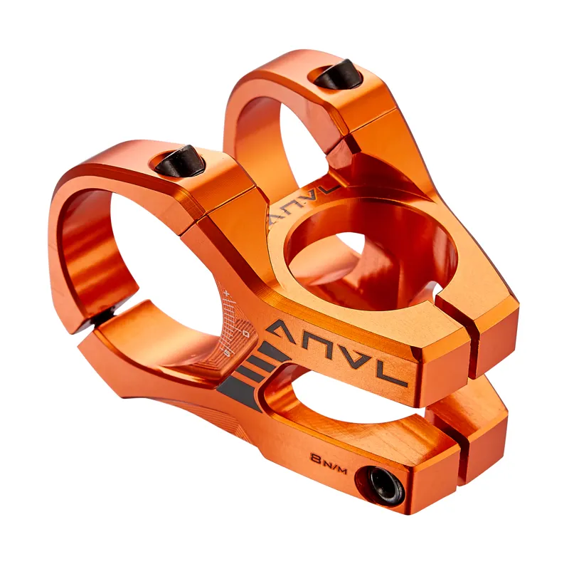 ANVL Swage Stem V2 Molten Orange 35mm Clamp-1