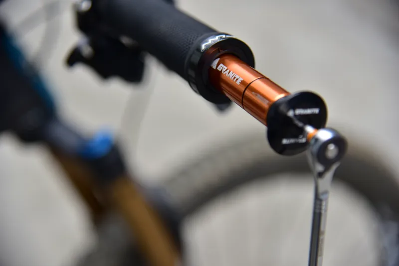 Granite STASH Hidden Handlebar Tyre Plug Repair Kit Orange-9