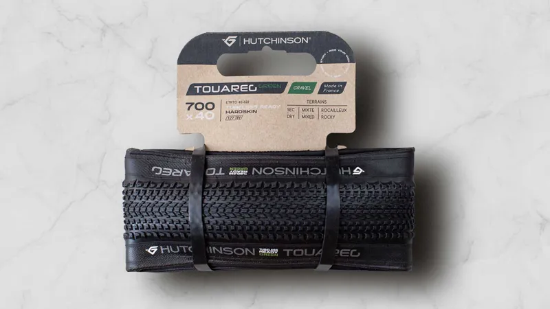 Hutchinson Touareg Green Gravel Tyre Black 700 x 40 Tubeless Ready-3