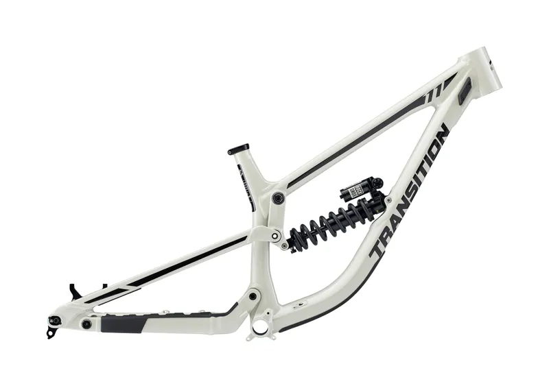 Transition TR11 Alloy DH MTB Downhill Frame Glacier White