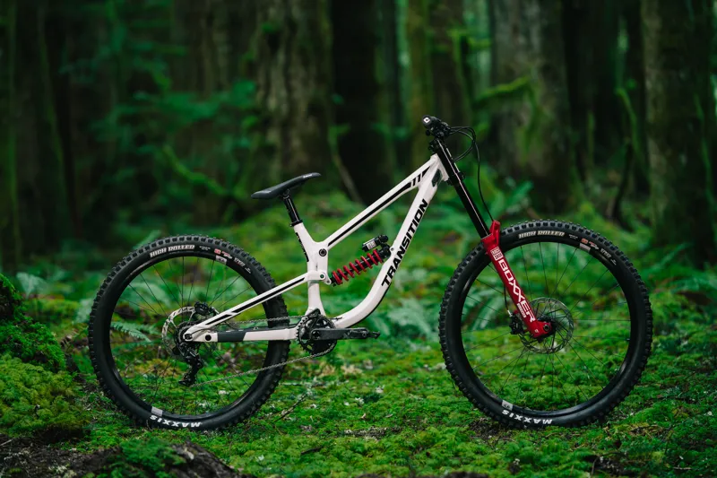 Transition TR11 Alloy DH MTB Downhill Frame Glacier White-1