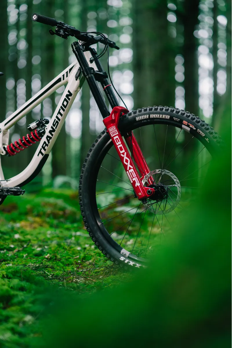 Transition TR11 Alloy DH MTB Downhill Frame Glacier White-4