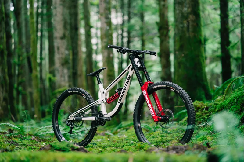 Transition TR11 Alloy DH GX Complete MTB Downhill Bike Glacier White-8