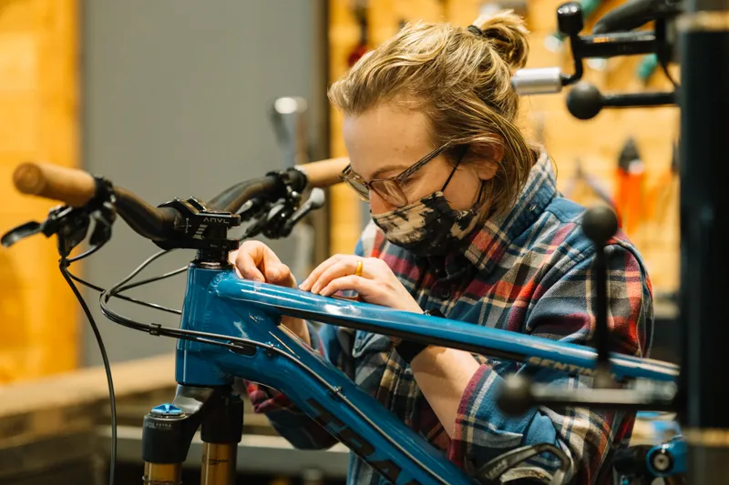 Transition Bikes Frame Keeper Cycle Frame Protector Kit Clear Matte Black Logo-2